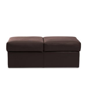 IMG DPALLHC Ottoman in Trend Chocolate Leather