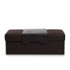 IMG DPALLHC Ottoman in Trend Chocolate Leather, Straight