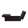 IMG DPALLHC Ottoman in Trend Chocolate Leather, Storage Open