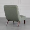 Isla Chair in Green, Back