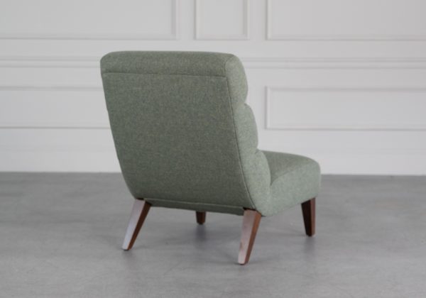 Isla Chair in Green, Back