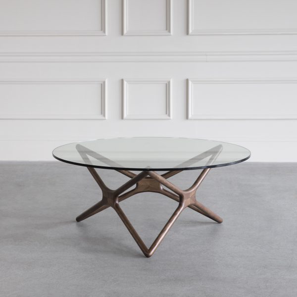 Nova Coffee Table in Walnut, Wall