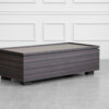 Dallas Coffee Table in Smoked Oak - Angle