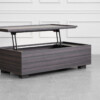 Dallas Coffee Table in Smoked Oak - Angle - 2