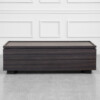 Dallas Coffee Table in Smoked Oak - Front