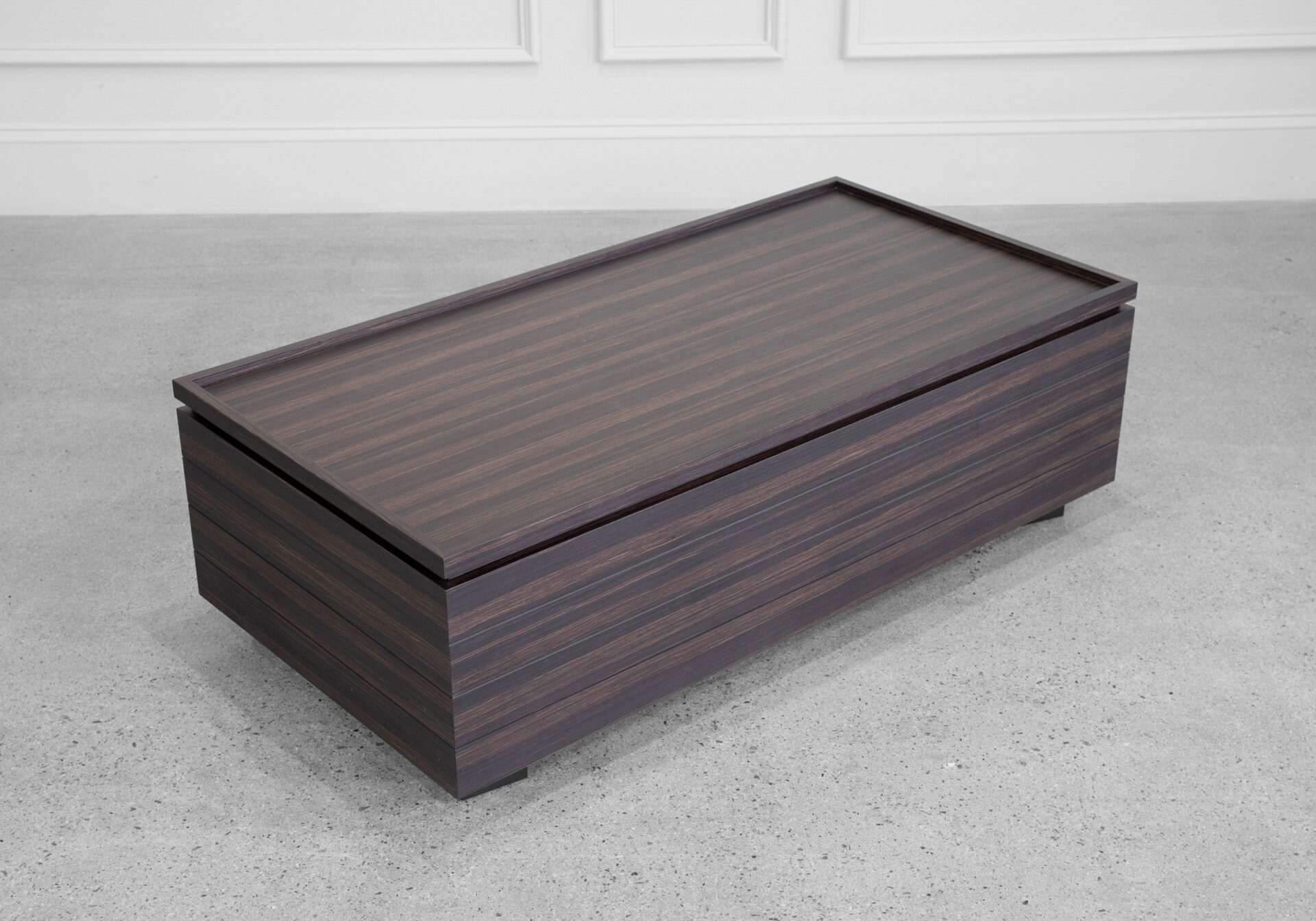 Dallas Coffee Table in Smoked Oak