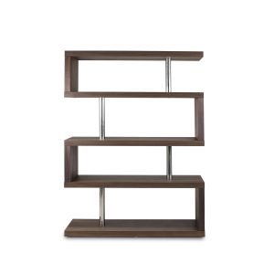 Hale Shelf in Walnut, Front