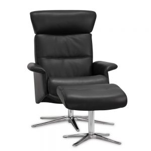 IMG Space 22.42S ET Recliner in Trend Tuxedo, Angle