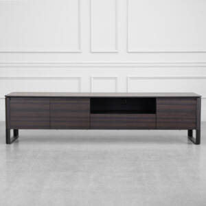 Olympia Tv Unit in Smoked Oak - Front