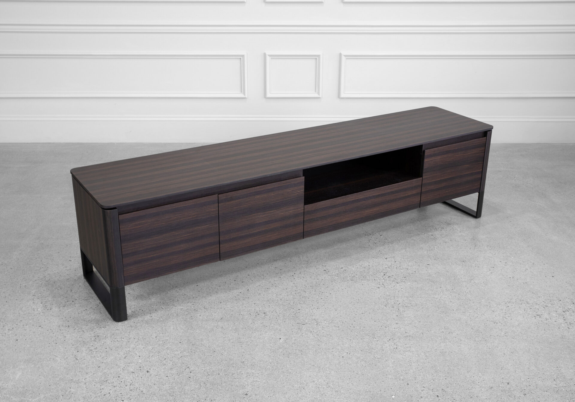 Olympia Tv Unit in Smoked Oak