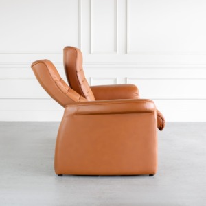 Stressless Sapphire Sofa Paloma Cognac Side Recline Stressless Sapphire Sofa Paloma Cognac Side Recline