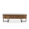 Spokane Coffee Table in Walnut, Front