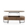 Spokane Coffee Table in Walnut, Lift Top