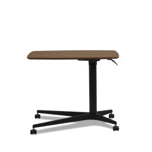 245 Lift Table in Walnut, Lowered, Front