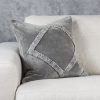 Angular Grey Pillow 20 x 20