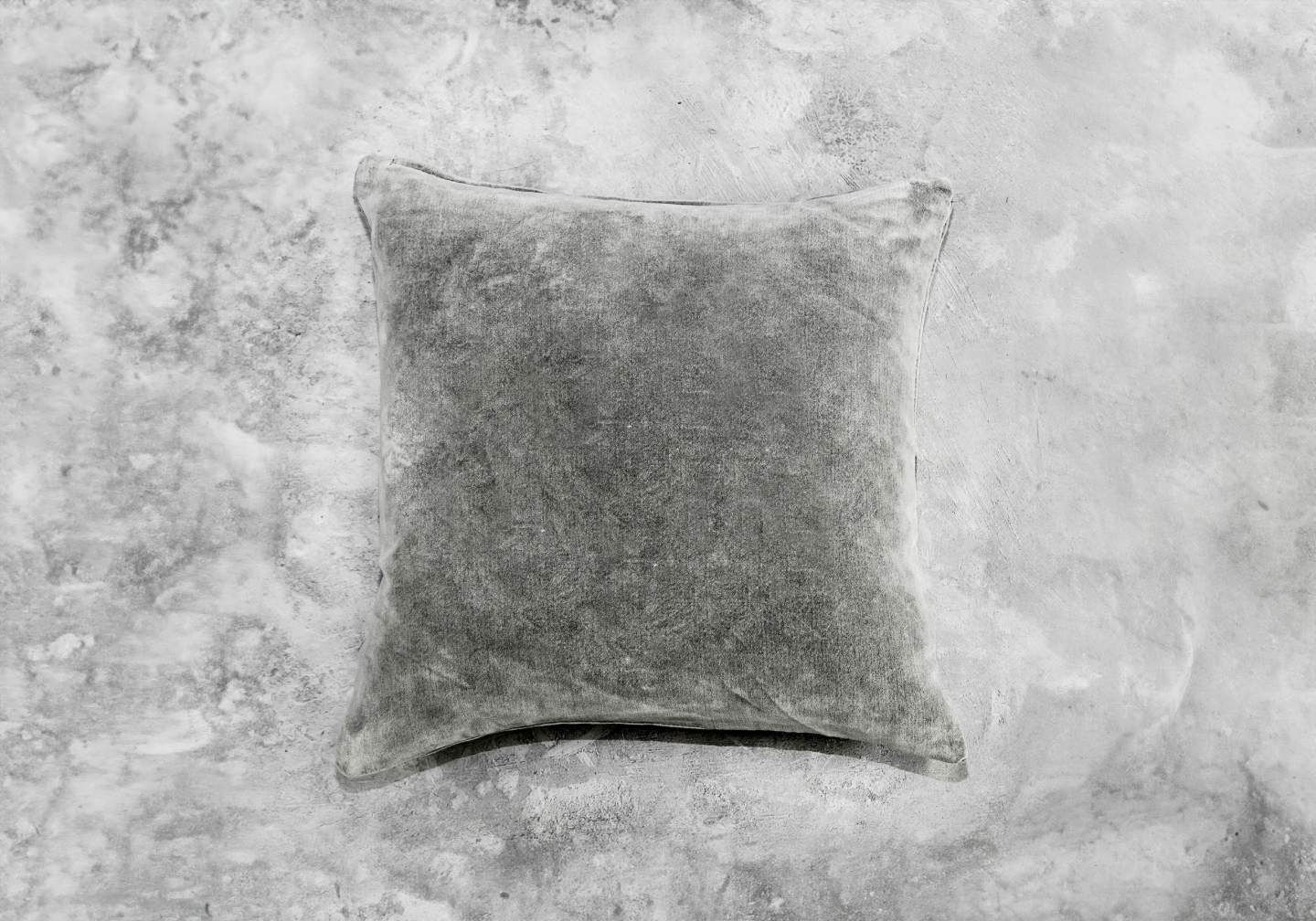 Angular Grey 20x20 Pillow - Back