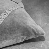 Angular Grey 20x20 Pillow - Close Up