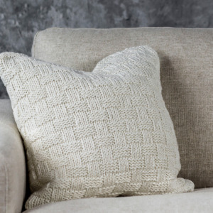 Basket Ivory Pillow 20x20