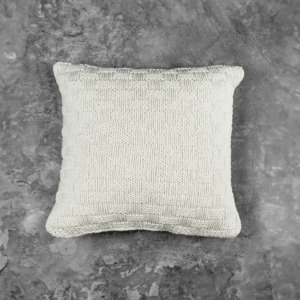 Basket Ivory Pillow 20x20 - Top