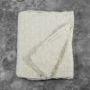 Basket Ivory Throw, Fold