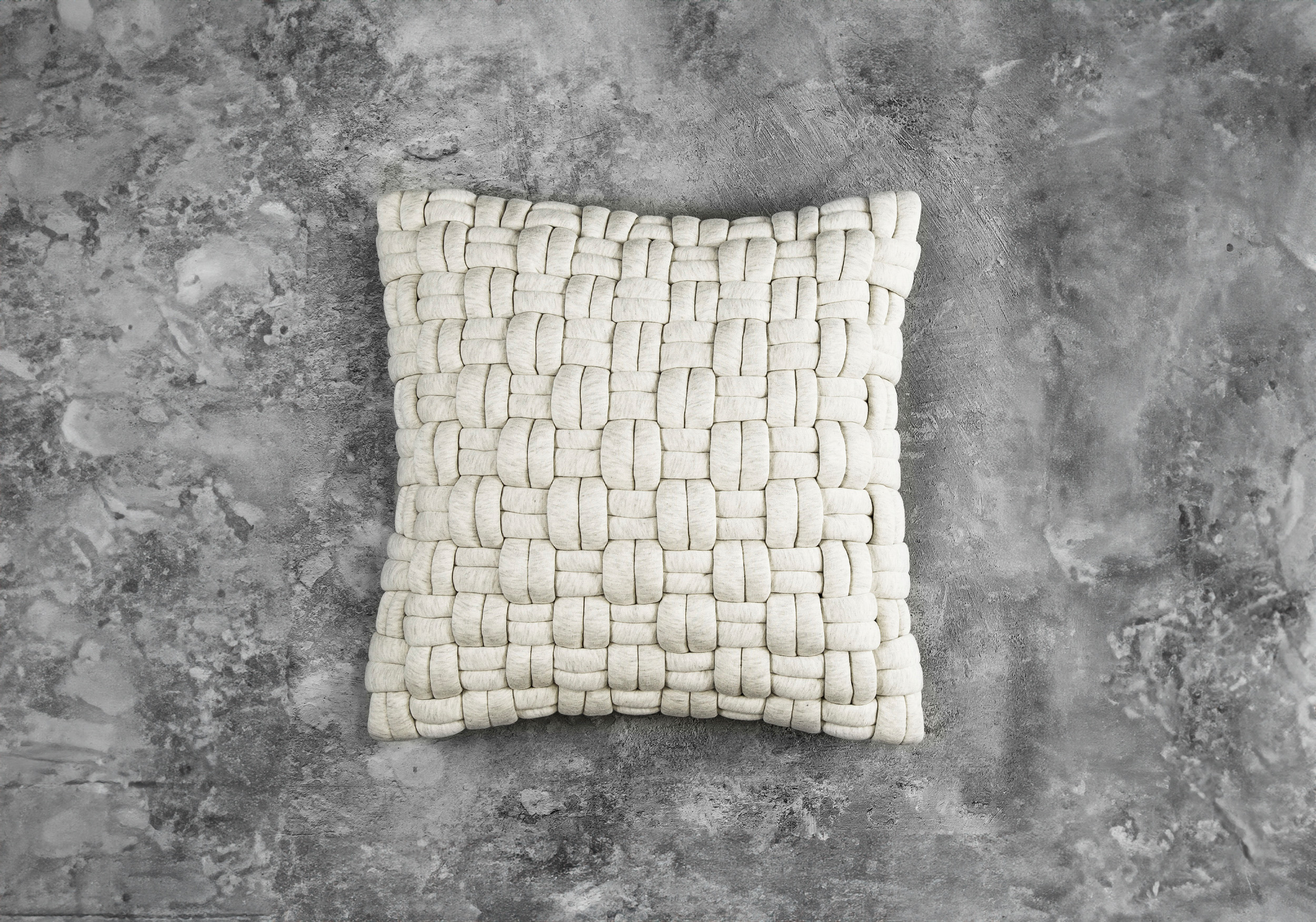 Clusp Cream 20х20 Pillow - Top