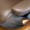 Dover Classic Recliner in Paloma Chestnut, Close Up