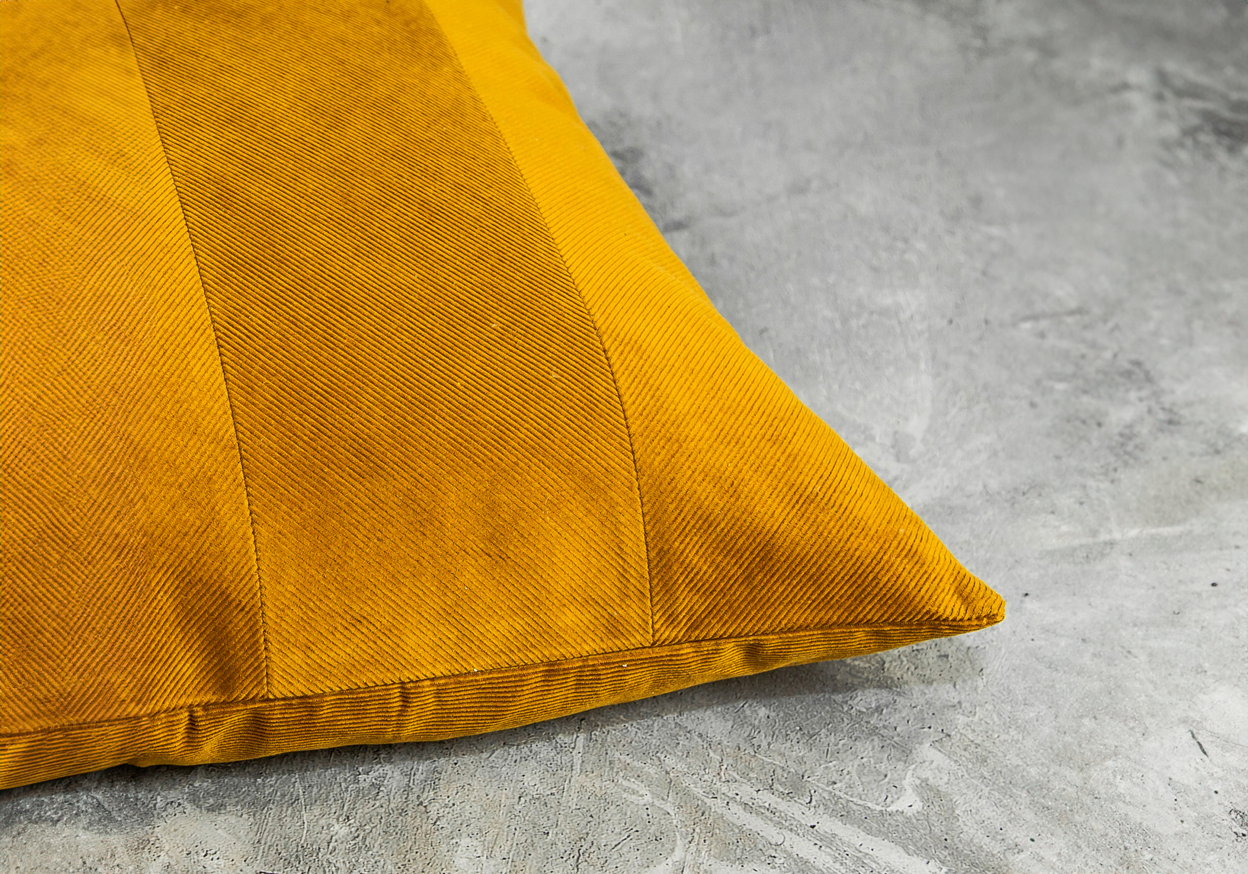 Penelope Ochre 20x20 Pillow - Close Up Penelope Ochre 20x20 Pillow - Close Up