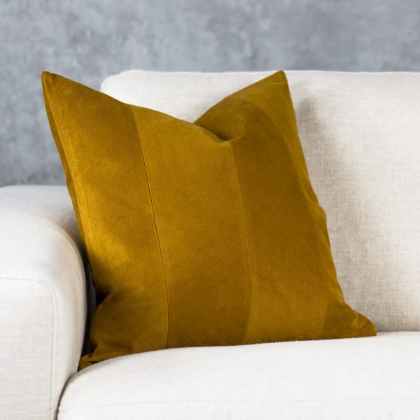 Penelope Ocher Pillow 20 X 20