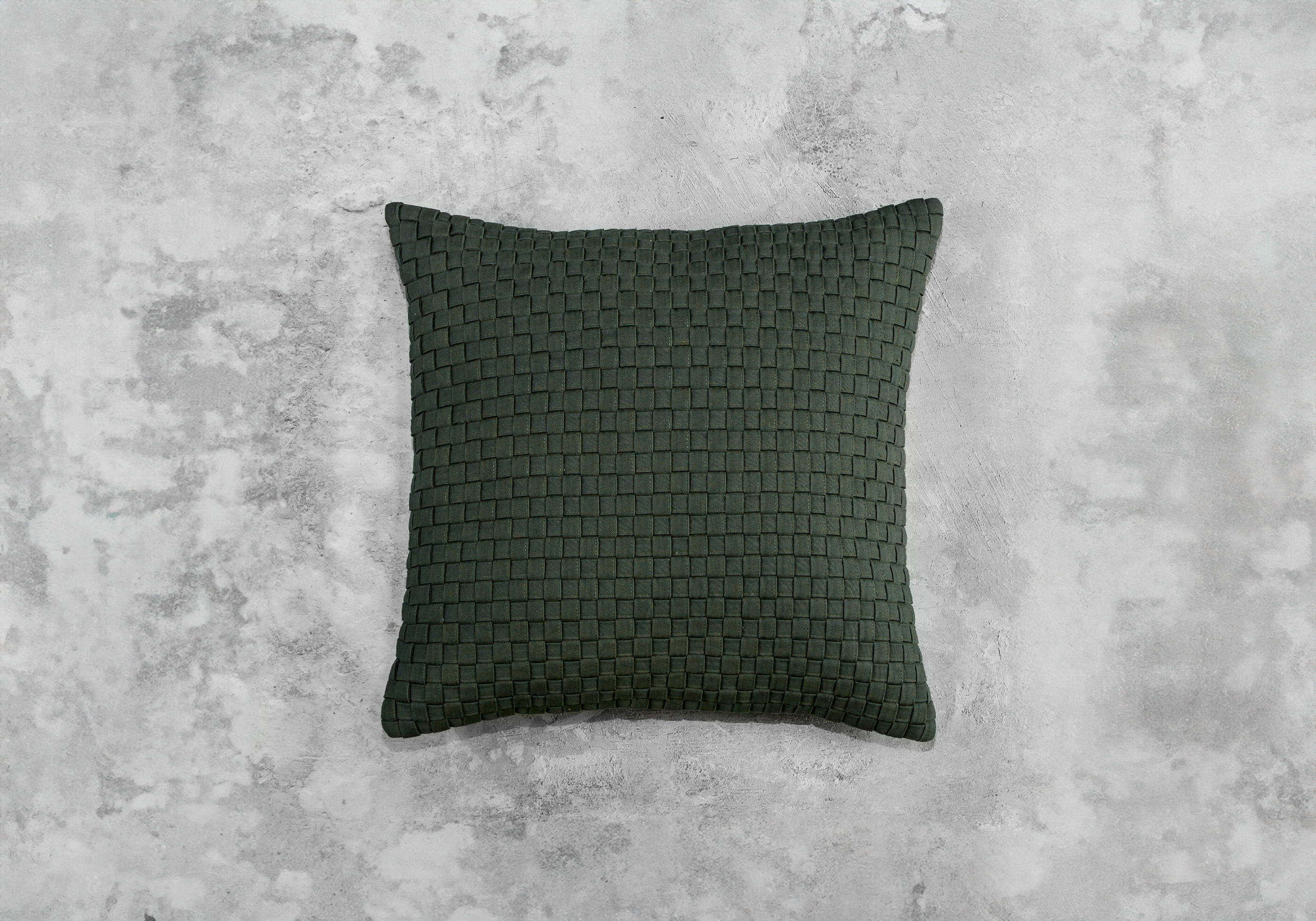 Saudik Olive 20x20 Pillow - Top