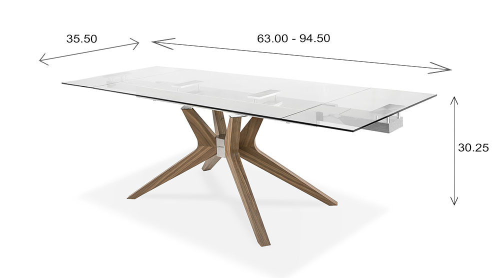 Bega Dining Table Dimensions