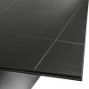 Bowen Dining Table in Black, Close Up