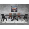 Bowen Dining Table with Lena Dining Chairs, Extended