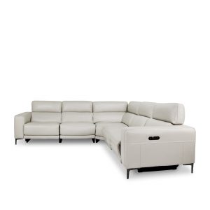 Fredrick Sectional in Frost, Front