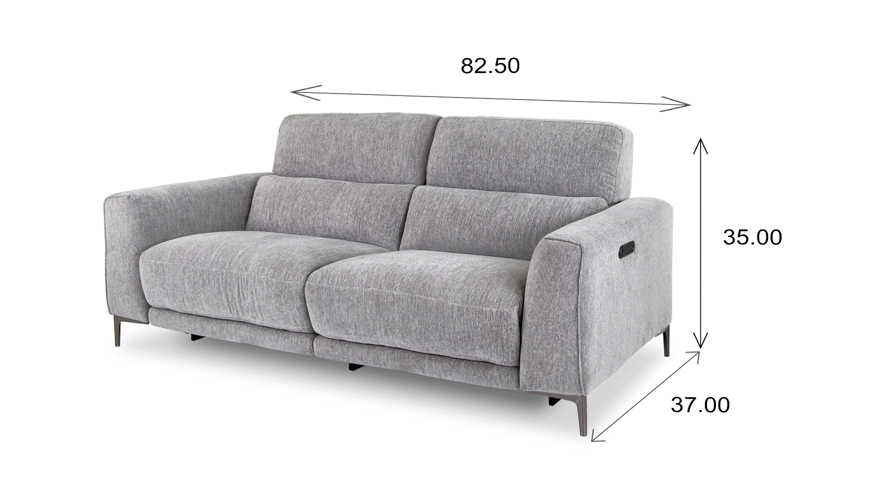 Fredrick Sectional Dimensions