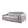 Barclay Sofa in Grey M8, Angle