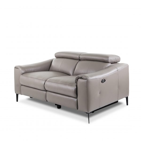 Barclay Loveseat Scandesigns Furniture, Barclay Leather Power Reclining Sofa