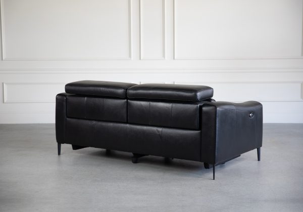 Barclay Sofa in Black, Back