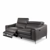 Barclay Sofa Charcoal Angle Recline