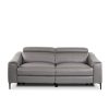 Barclay Sofa in Grey M8, Front
