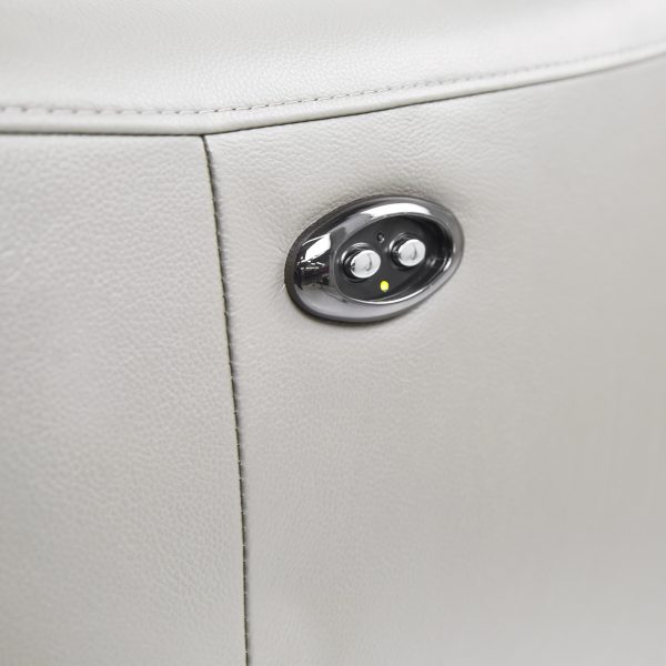 Barclay Sofa White Buttons