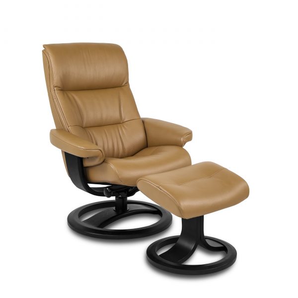 Img Nordic 64 Leather Recliner, Scandinavian Leather Recliner Chairs