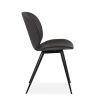 Cloud Dining Chair in Grey, Side