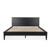 Calvin Bed in Obsidian, Front