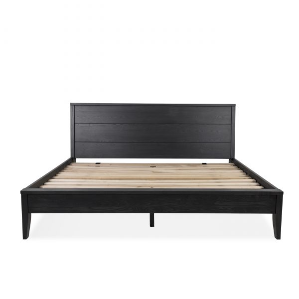 Calvin Bed in Obsidian, Front