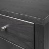 Calvin Double Dresser in Obsidian, Close Up