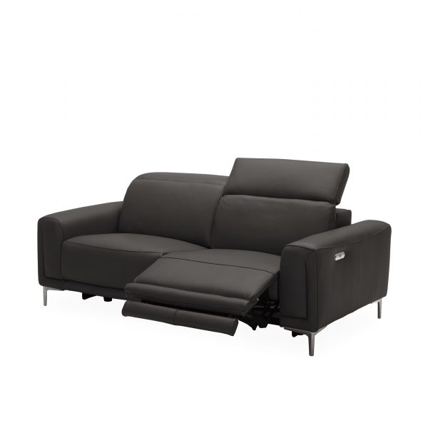 Cardero Sofa Angle Charcoal Reclined