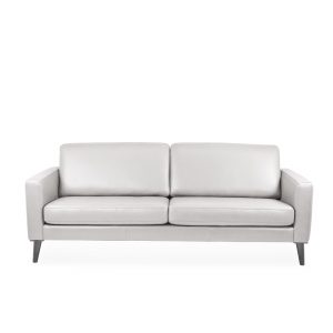 Narvik Sofa with 2 Cushions in Cinder, Front