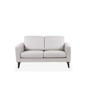 Narvik Loveseat in Cinder, Front