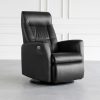 Mega Recliner in Nero, Angle