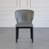 Blake Dining Chair in Light Grey, Front
